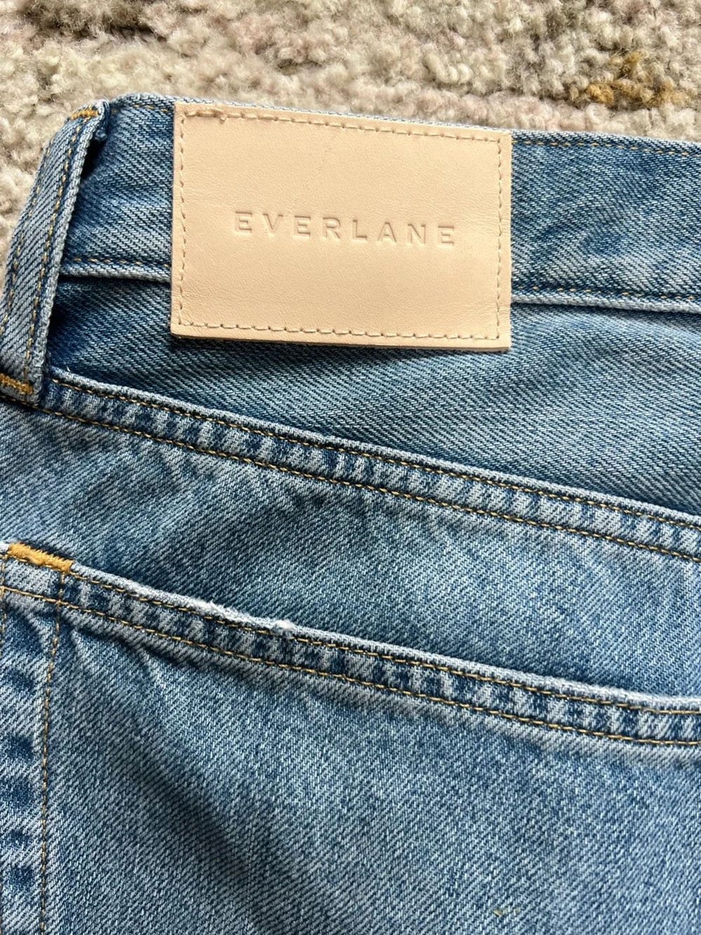 Everlane The Way-High Jeans High Rise Straight Leg Denim Size 31 NWOT